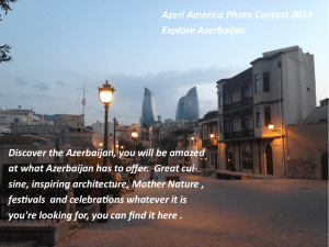 Discover Azerbaijan 2014