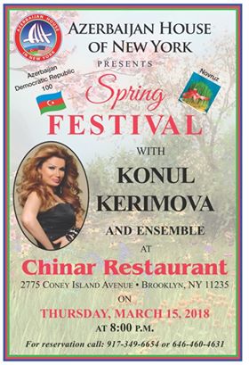 Konul Kerimova Chinar 2018